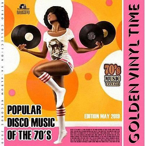 VA - Golden Vinil Time: Popular Disco Music Of The 70s (2019)