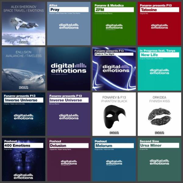 Label: Digital Emotions Label (17 Releases) 2010-2018 (2019) FLAC