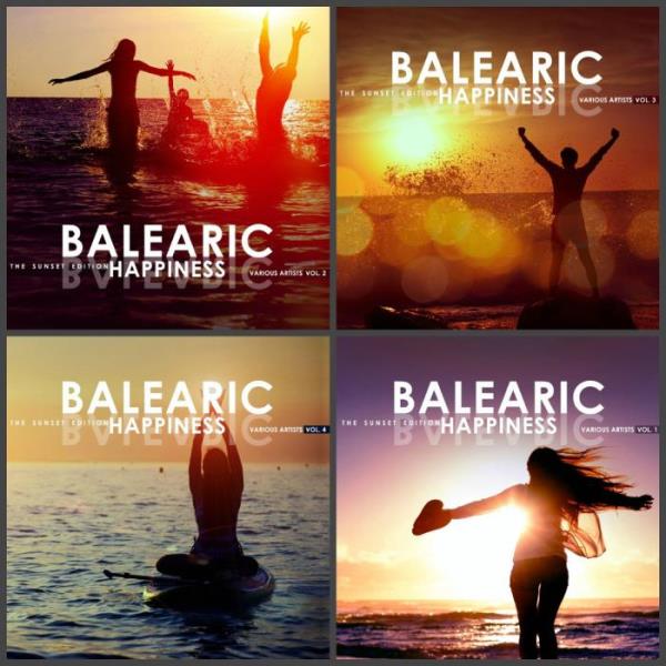 Balearic Happiness Collection, Vol. 1-4 (The Sunset Edition) (2019) FL