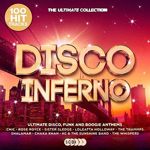 VA - Disco Inferno: Ultimate Disco Anthems (5CD) (2019)