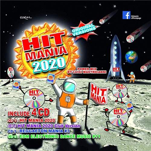 VA - Hit Mania 2020 (4CD Box Set) (2019)