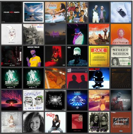 Electronic, Rap, Indie, R&B & Dance Music Collection Pack (2020-04-03)