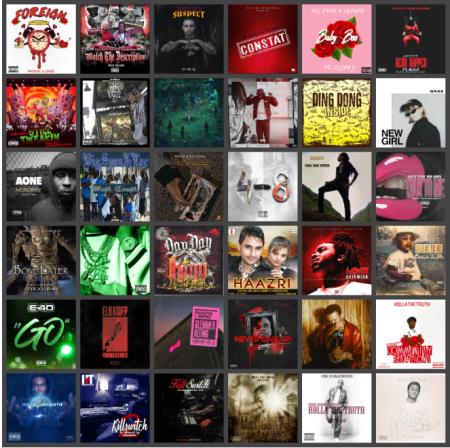 Electronic, Rap, Indie, R&B & Dance Music Collection Pack (2020-04-13)