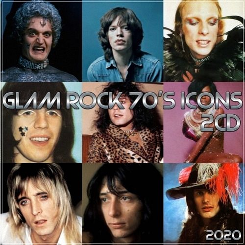 VA - Glam Rock 70’s icons (2CD) (2020)