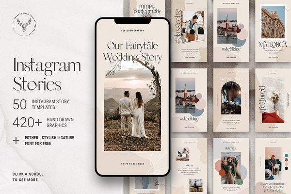 InstaFlow - 50 Instagram Stories Pack