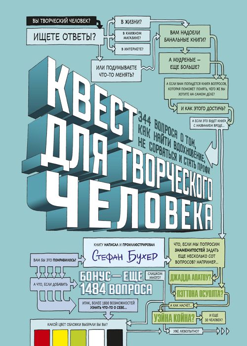 Квест для творческого человека. 344 вопроса о том, как найти вдохновен