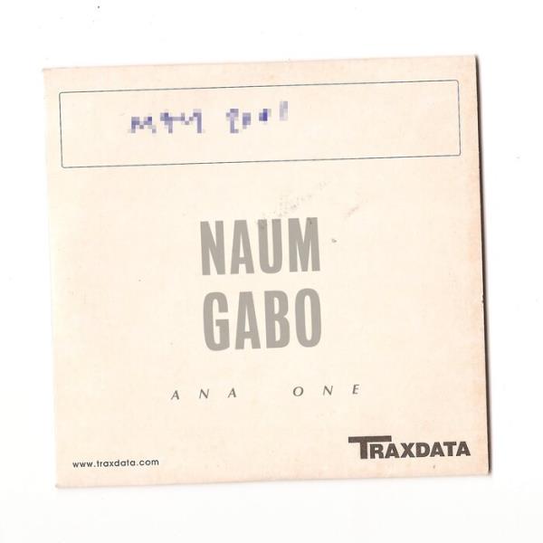 Naum Gabo - Ana One (2021)