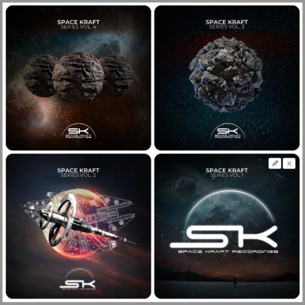 Space Kraft Series, Vol. 1-4 (2020-2021)